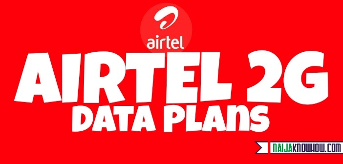 Airtel 2g data plans