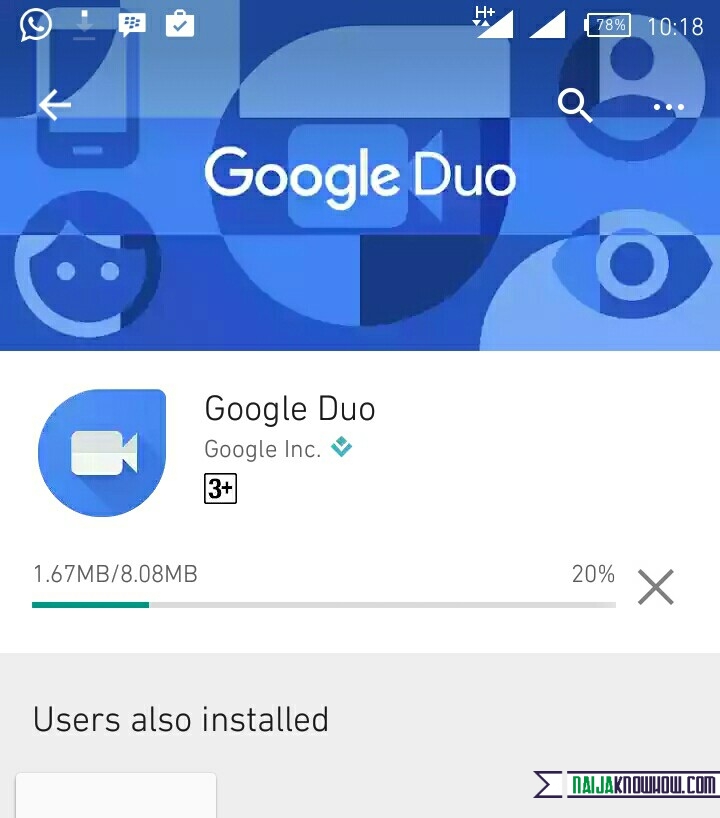 google duo app install download