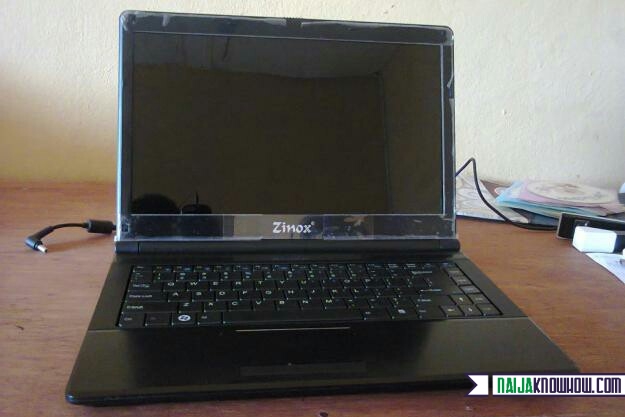 fix zinox blank screen laptop