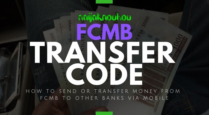 FCMB TRANSFER CODE