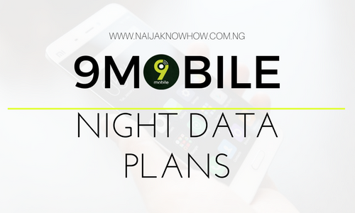 9MOBILE NIGHT DATA PLANS