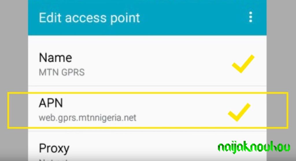 How To Configure MTN APN Settings (Android, Modem, Laptop, iOS etc.)