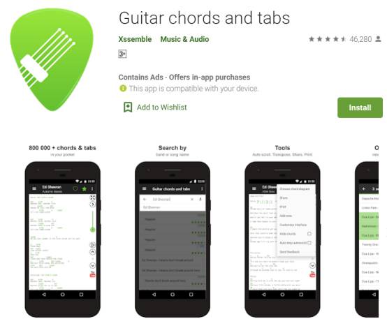 5 Free Offline Guitar Learning Apps on Android and iOS ...