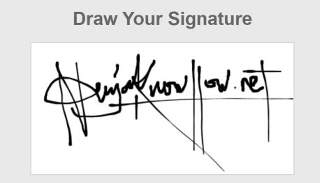 how to create an electronic signature online