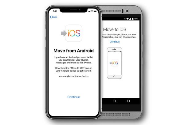 switch from android to ios