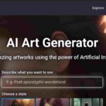Nightcafe - AI Image Generator Website
