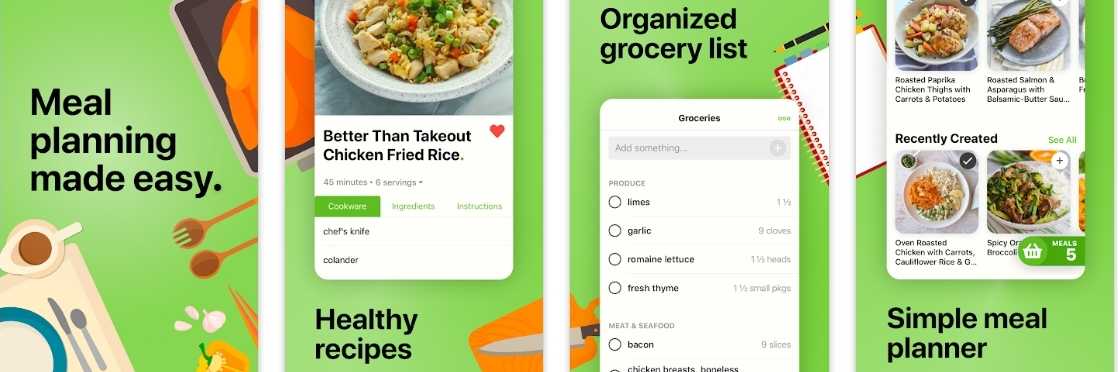 Best Meal Planning Apps for Android and iOS in 2024