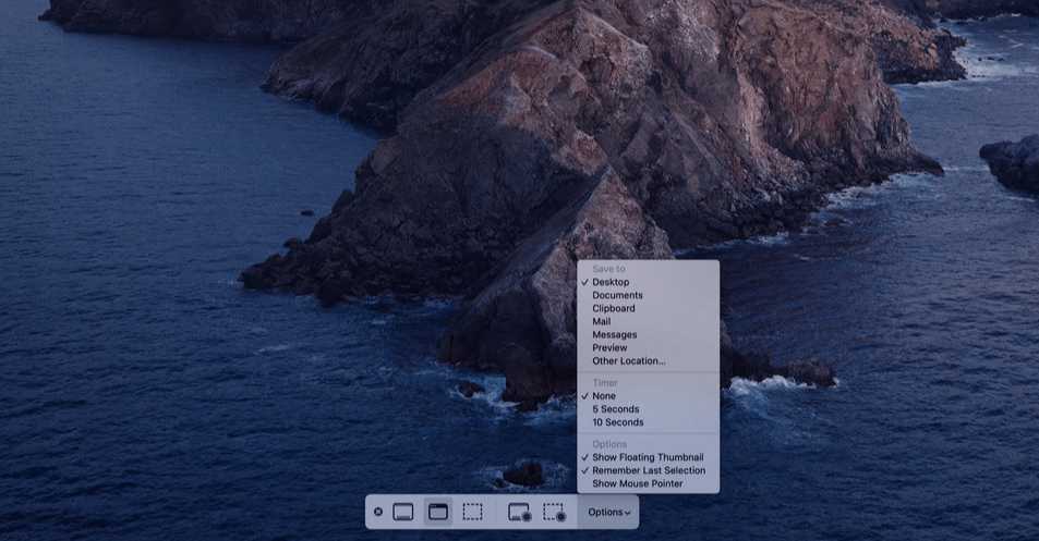 Take Screenshots on Mac PC
